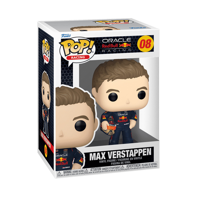 Funko Fenggao POP F1 รถแข่ง Red Vista Pan สินค้ารูปอินเทรนด์เล่นตกแต่งของขวัญตุ๊กตา