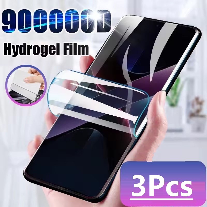 3 ชิ้น Ultra HD Hydrogel Soft ฟิล์มสําหรับ Vivo T4R T4x T4 Ultra Lite 5G Anti Blue Light Soft ฟิล์มส
