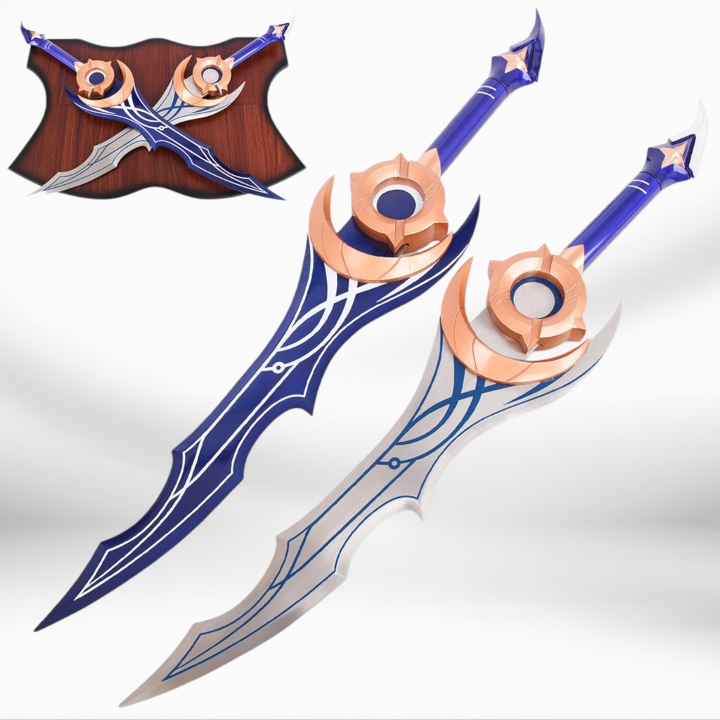 [Pre Order]  ดาบคู่ธีม Skyward ดาบดาวและดวงจันทร์ ของตระกูล Skyward เกม Genshin Impact