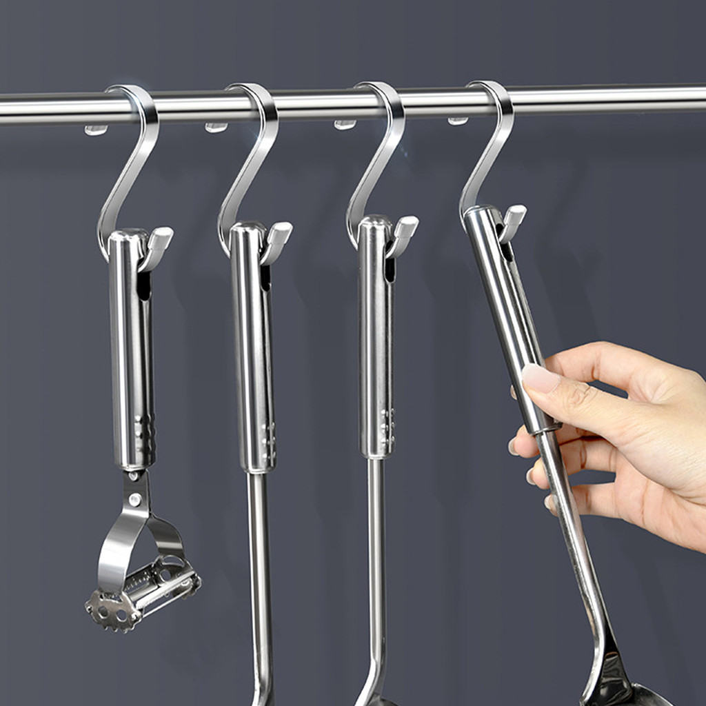 ตะขอรูปตัว S สําหรับงานหนักสแตนเลส - ที่วางแขวนต้นไม้ - ที่เก็บผ้าเช็ดตัวสําหรับจัดราง - รูปที่ 4