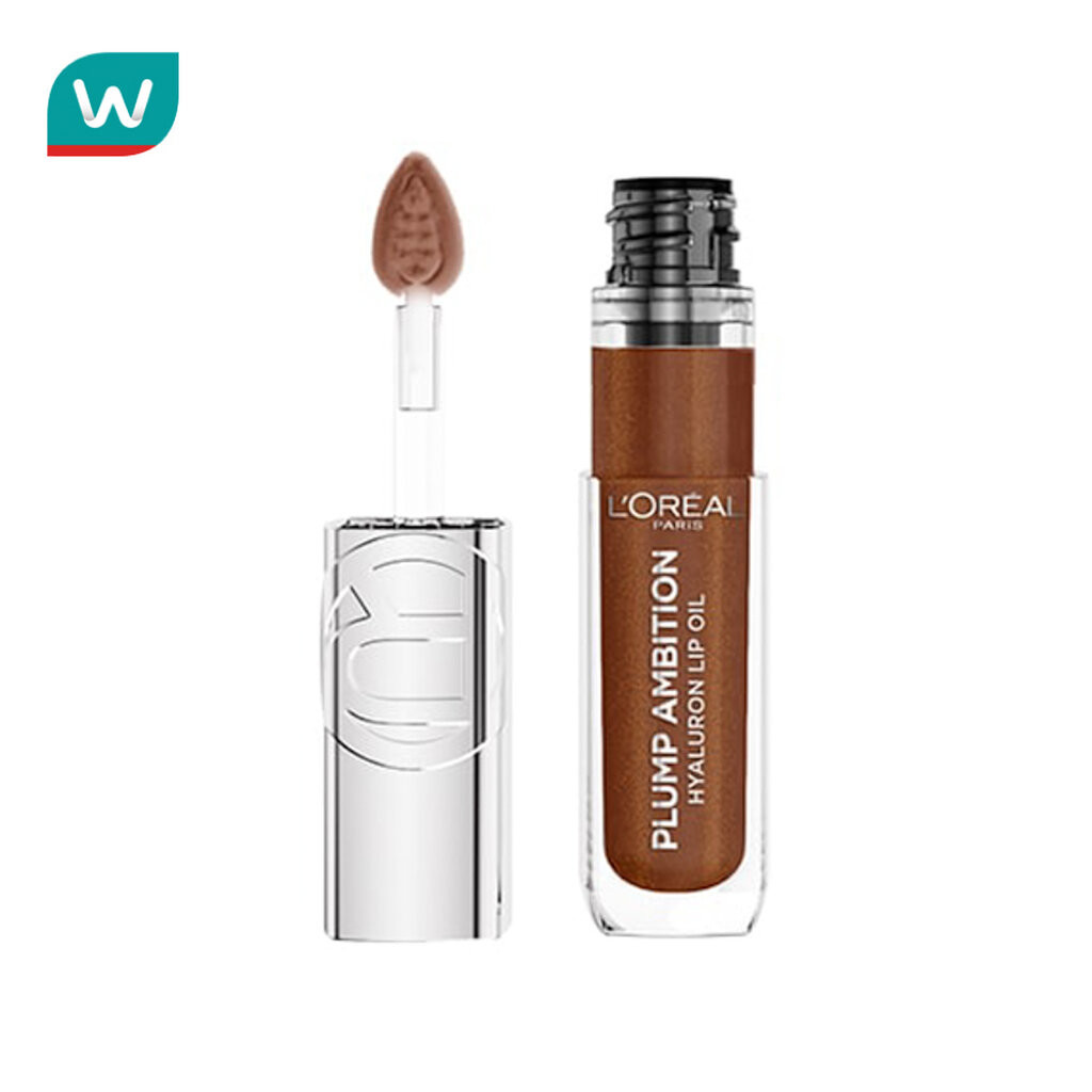 L'Oreal Makeup ลอรีอัล ปารีส พลัมพ์ แอมบิชั่น ลิป ออยล์ 5มล. 510 ลานุยต์ สปาร์คเคิล