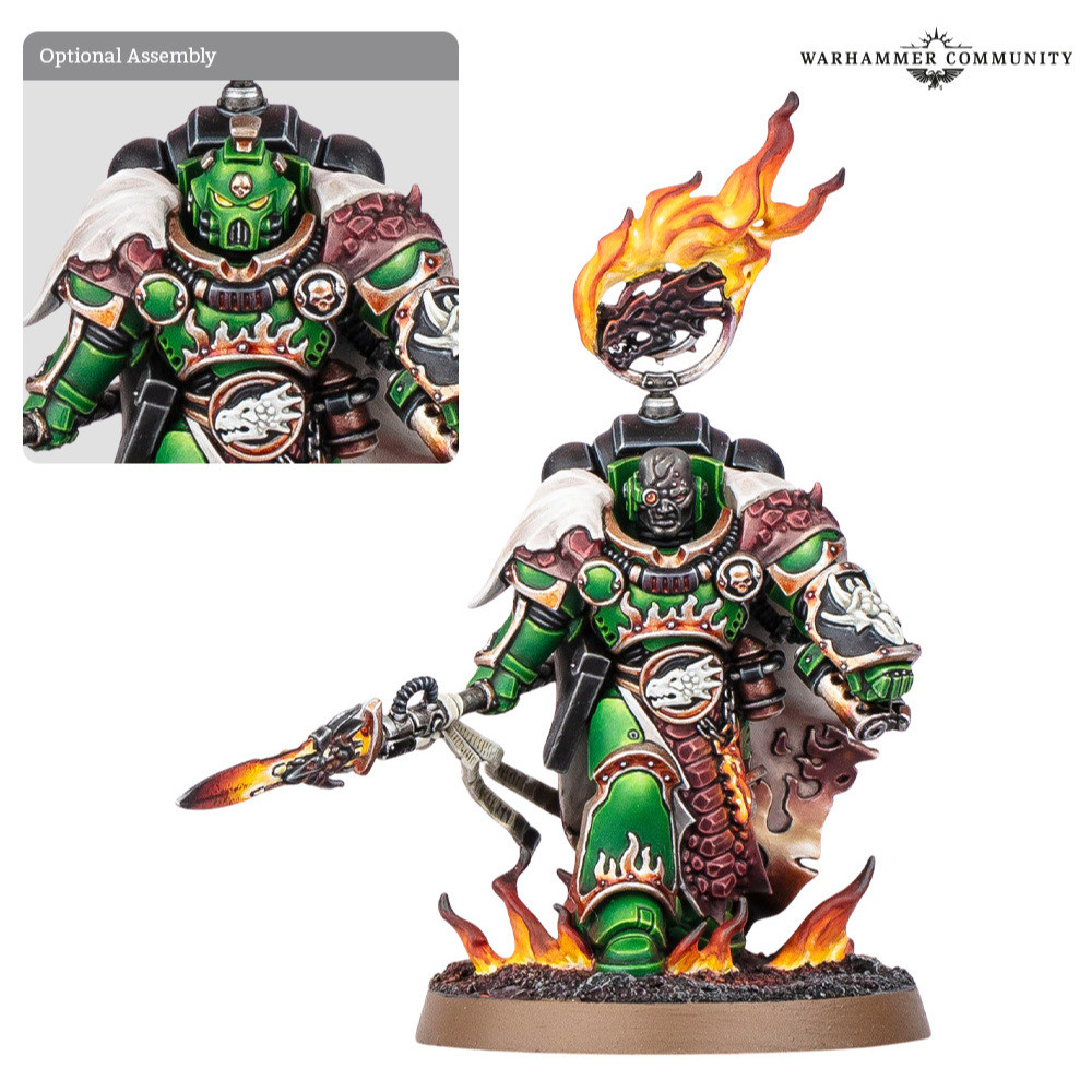WARHAMMER 40K 55-58 SALAMANDERS VULKAN HESTAN