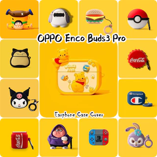 In StockFor OPPO Enco Buds3 Pro Case เคสหูฟัง Anti-fall การ์ตูนปลอกซิลิโคนอ่อนนุ่ม NO.2