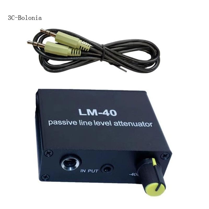 PC Passive Line Levels Attenuator สําหรับเอาต์พุตสัญญาณการ์ดเสียงลําโพงไมโครโฟน