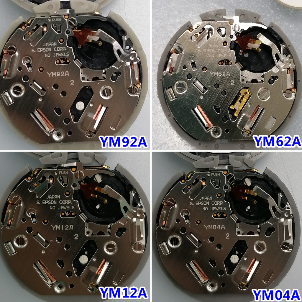 นาฬิกา YM92A YM62A YM12A YM04A YM91A YM9GA YM64A YM92A การเคลื่อนไหว