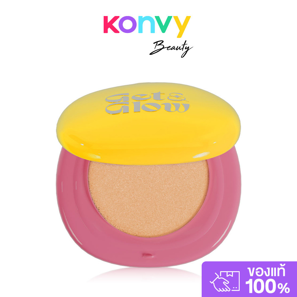 Get&Glow Perfect Skin Fit Cushion SPF50 PA+++ 13g #01 Light Nude เกทแอนด์โกลด์ คุชชั่นสูตรโกลว์ เพื่อผิวสวยสมบูรณ์แบ...