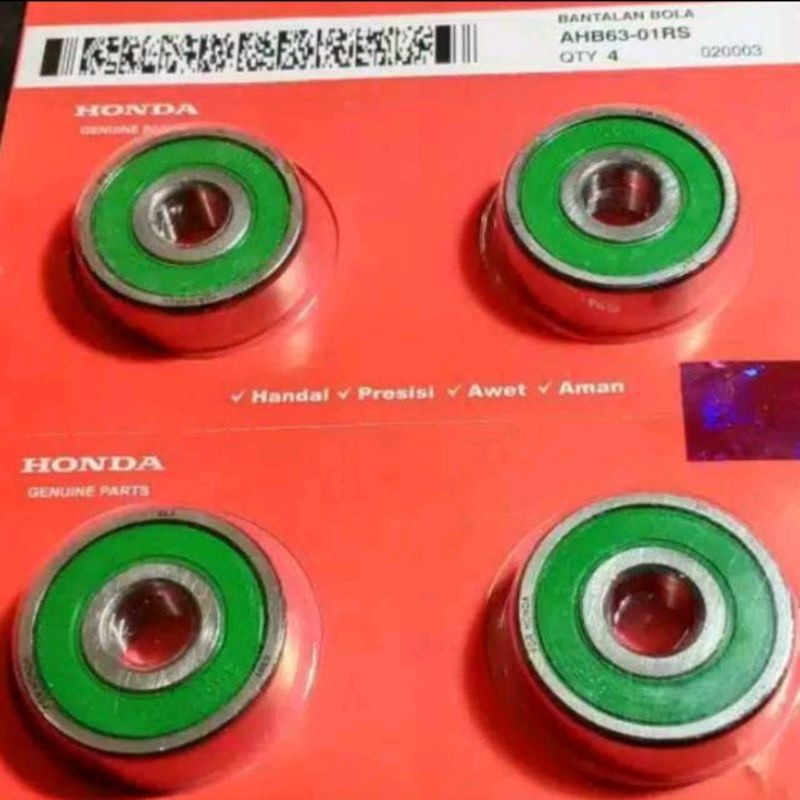 (1 ชิ้น) แบริ่ง 6301 ฿ Honda Ball Bearing 6301 กด SP PARTS