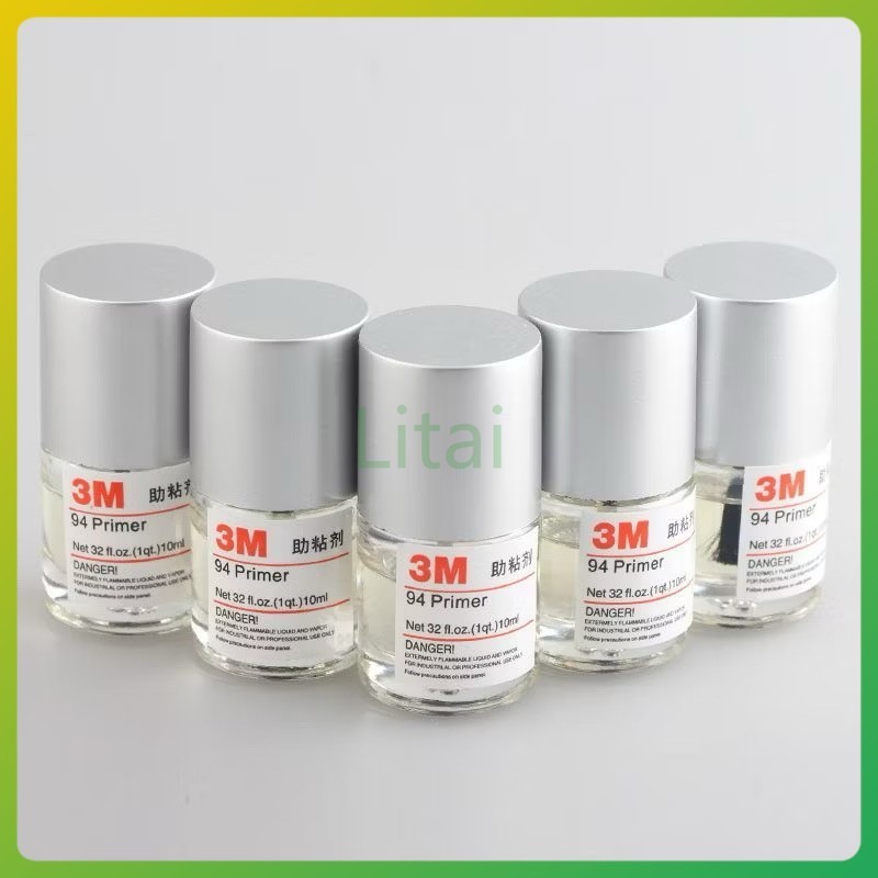 litai 10ml 3M Primer 94 แท้ น้ำยาไพรเมอร์ ช่วยประสานกาว2หน้าให้ติดแน่นยิ่งขึ้นกว่าเดิม ไม่ทำลายสีรถ