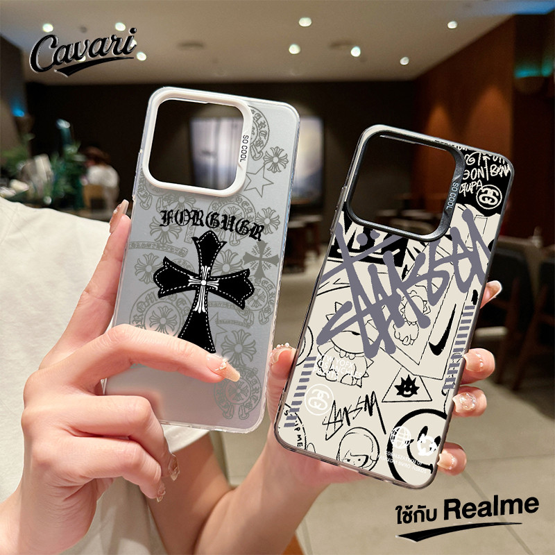 เคสโทรศัพท์ Realme C53 C35 C20 C30 C55 C12 C11 C51 C21 6i 5 8i 7i C15 C67 C25 C25Y สไตล์แฟชั่นสากล โทรศัพท์ จัดส่งจากประ