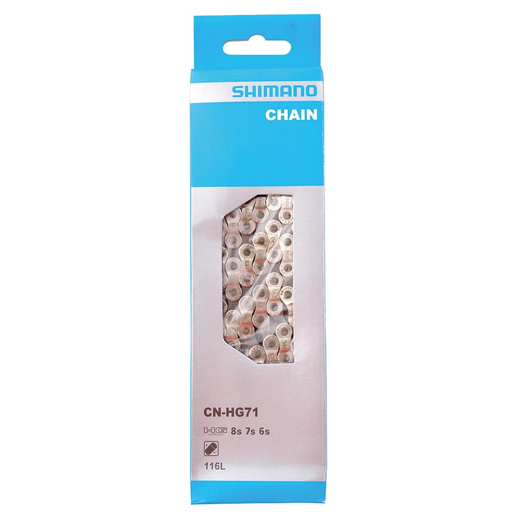 SHIMANO Chain for 8/7/6 Speed CN-HG71 8S/7S/6S 116L ICNHG71116I
