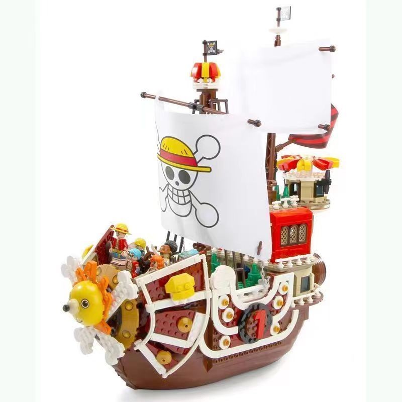 One Piece Building Blocks Wanli Sunshine Golden Meri One Piece Building Blocks ประกอบของเล่นของขวัญวันเกิด ราคา ถูกที่สุด ดีลบีเคเค แกลเลอรีภาพที่ 6