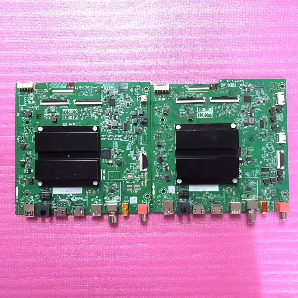 Original TCL 55T6K 65S11H 65T8H 75S11H เมนบอร์ด 40-TC80T3-MAB2HG TC8000