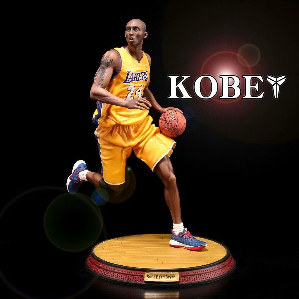 เล่นบาสเกตบอล Kobe NBA Basketball Star Black Mamba GK รูปฉากรูปปั้น Kobe รูป 825-1