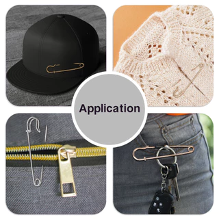 20 ชิ้นความปลอดภัยขนาดใหญ่ Pins ผ้าห่ม Pins จำนวนมากเหล็กสปริงล็อค Pins ผ้าห่มหัตถกรรมกระโปรงรัดเข็มกลัดสำหรับการทำ