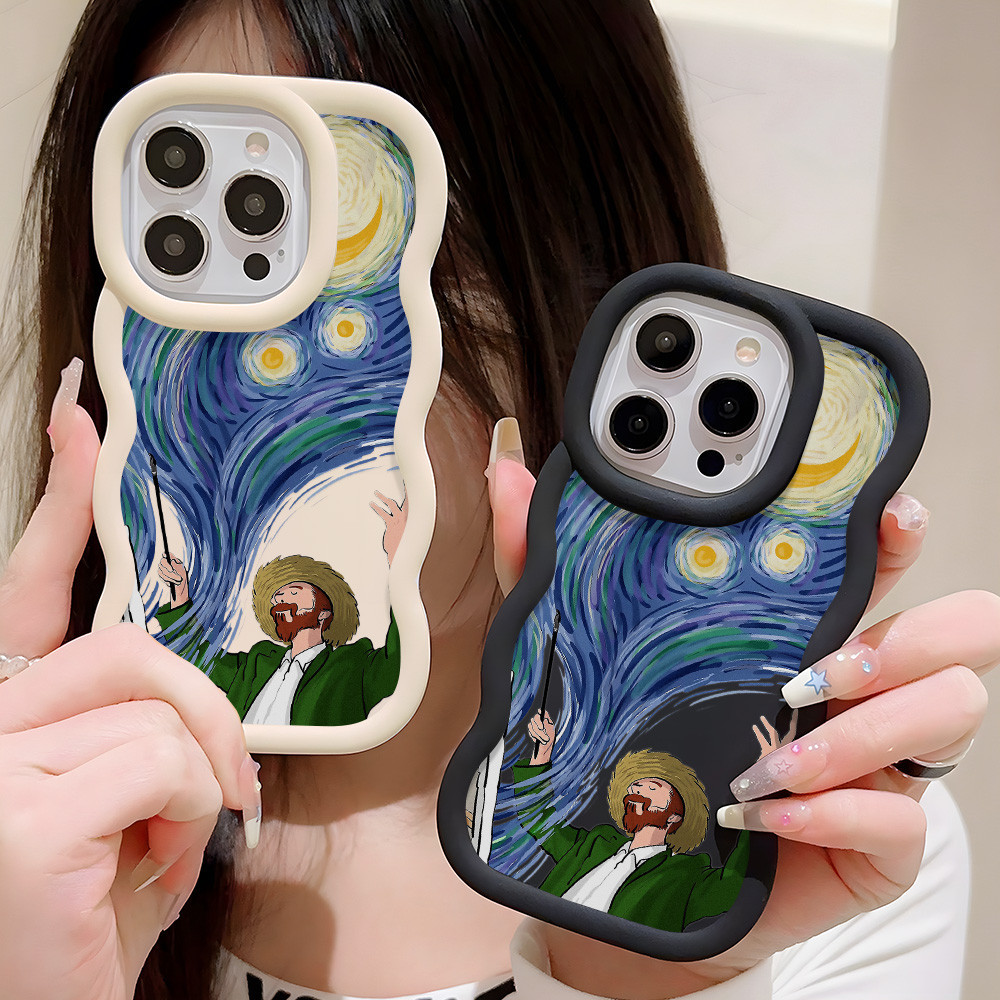 for เคส Samsung A55 A15 A05S A35 A54 A34 A53 A52 A13 A14 CASE A12 A04 A24 A50 A55 A30S 4G 5G 3D คลื่