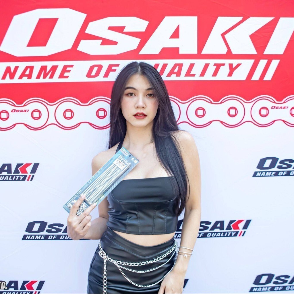 OSAKI ซี่ลวด สแตนเลส สำหรับมอเตอร์ไซค์ มีทุกขนาด ของแท้แน่นอน แข็งแรง ทนกว่าซี่ลวดทั่วไป สนิมไม่เกาะ