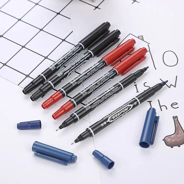 ปากกา Marker เขียน CD 2 in 1 (หัวเข็ม/หัวเมจิก) มี 3 สี เลือกสีได้ เขียนลื่น ติดทน by กำตังค์
