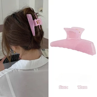 สาวหวาน 12 ซม. ไม่สม่ําเสมอ Big Grips กิ๊บติดผม Hairpin อุปกรณ์เสริม Headwear