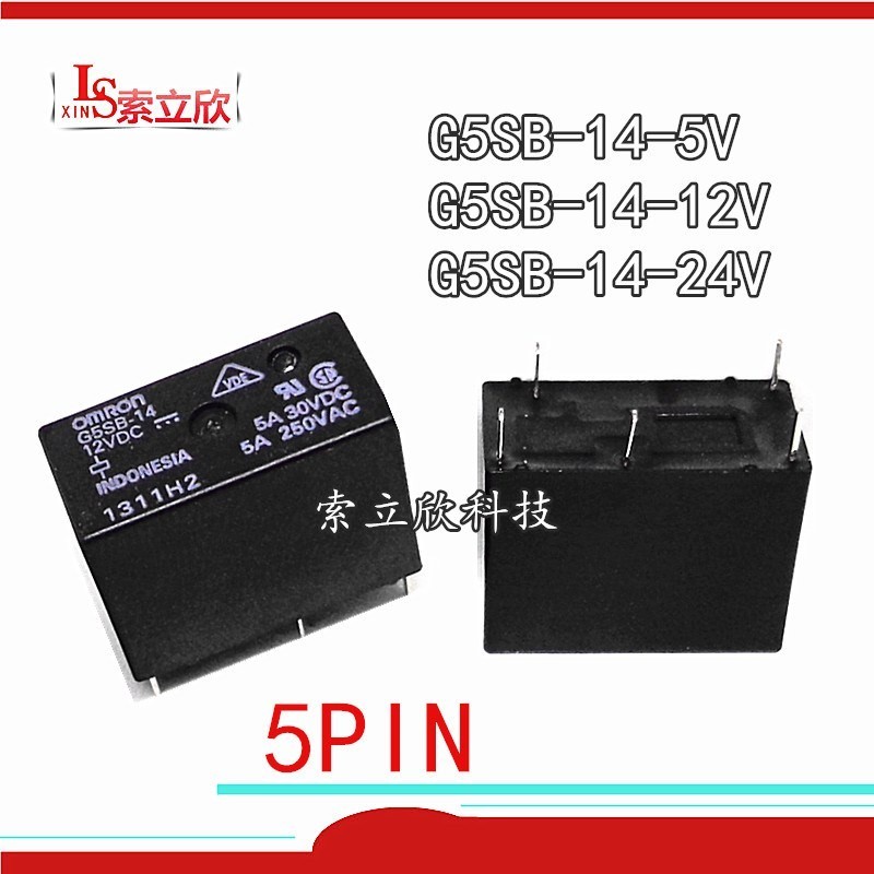 ✻10pcs/lot  100%Original New Relay  G5SB-14 12VDC  G5SB-14-5VDC  G5SB-14-12VDC  G5SB-14-24VDC  G5SB