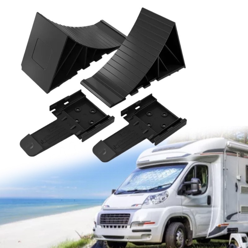 Mon Wheel Stopper Control ยาง Chock Stop Block ยาง Chock Stop Block พร้อมตัวยึด