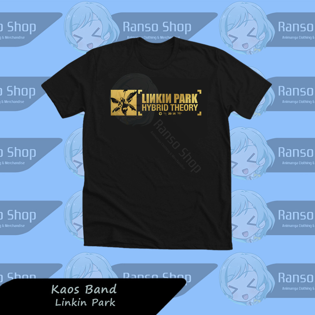 (🔥เสื้อยืดพิมพ์ลาย🔥) Linkin Park Hybrid Theory T-shirt/Linkin Park Album T-shirt/Linkin Park Premium