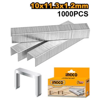 INGCO ลูกแม็คกระดาษ ลวดเย็บกระดาษ (1000 นัด/กล่อง) ขนาด 10x11.3x1.2m. รุ่น STS0210