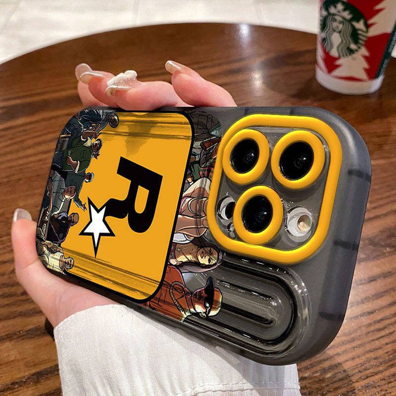Street Tide Brand for Apple 15 Phone Case Thickened Airbag Iphone14promax All-Inclusive 12 Silicone 13 u5Pz