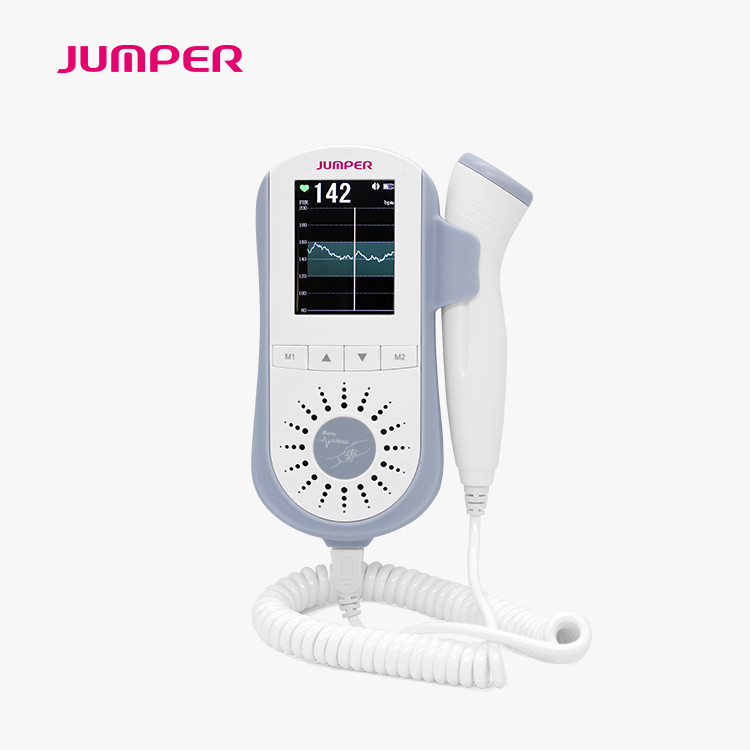 JUMPER 100E Fetal Heartbeat Detector Baby Heart Rate Monitor angelsounds อุปกรณ์ Doppler ทารกในครรภ์