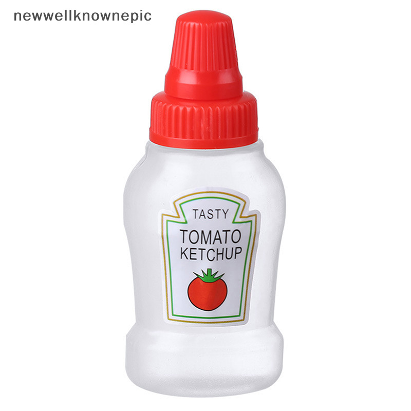 Newwellknownepic Mini Portable Small Sauce Container Tomato Gravy Salad Dressing Oil Bottle TH