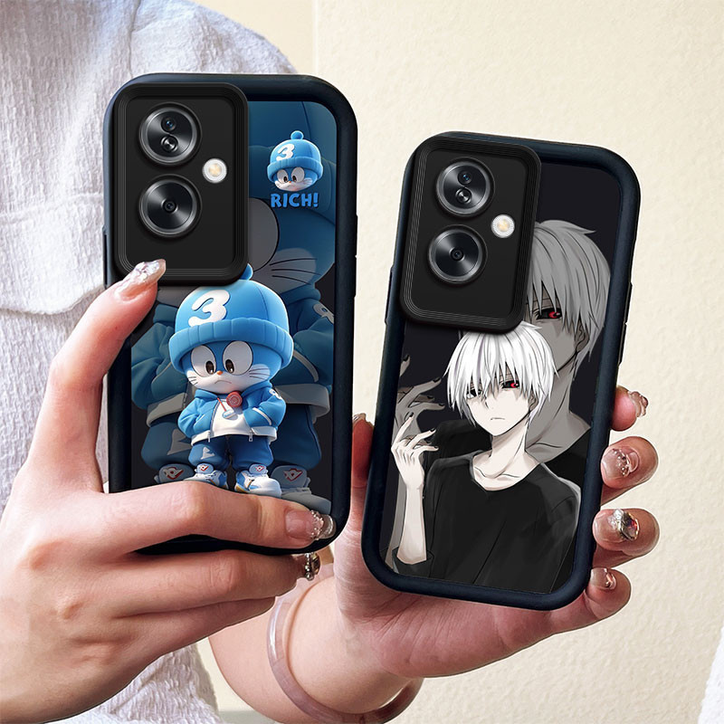 สําหรับ OPPO A78 5G CPH2483 กรณีกันกระแทกการ์ตูนซิลิโคน TPU ป้องกันเต็มเคสโทรศัพท์สําหรับ OPPO A78 5