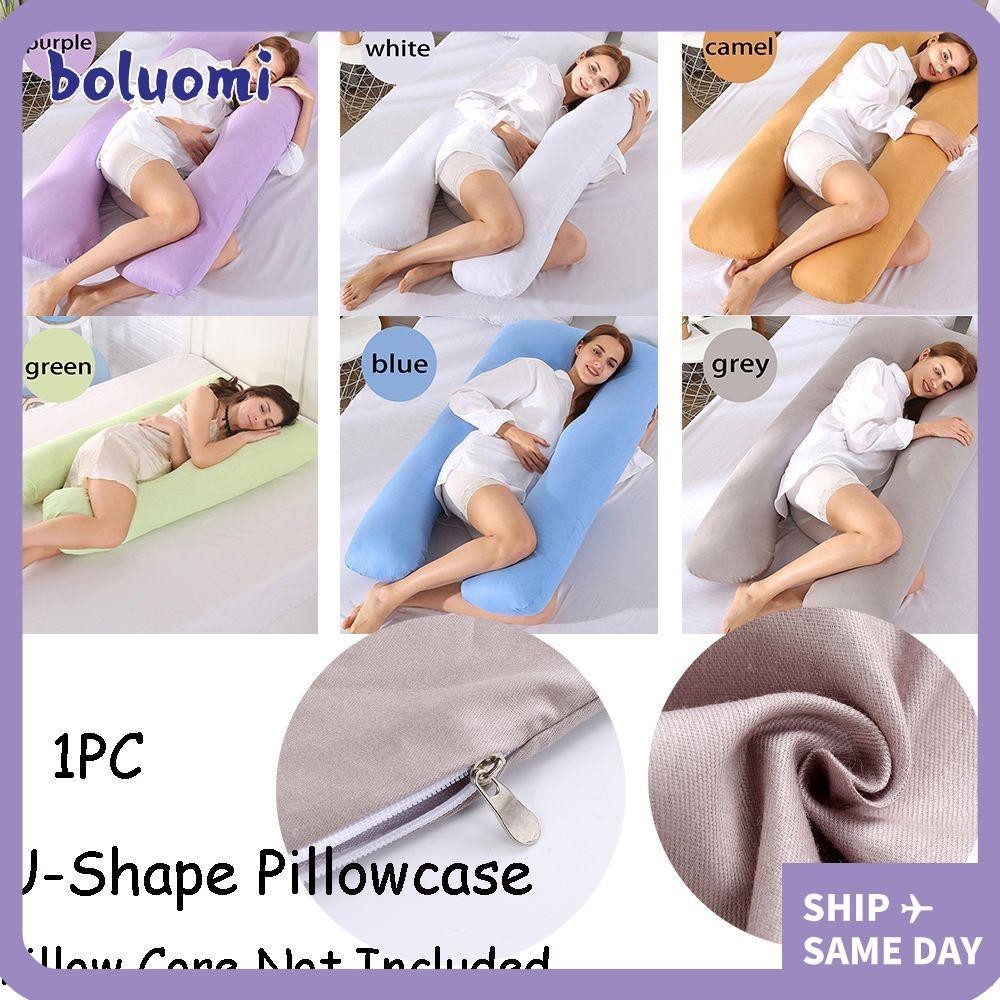 Bolumi หมอนรูปตัว U Cotton U-type ปลอกหมอนตั้งครรภ์