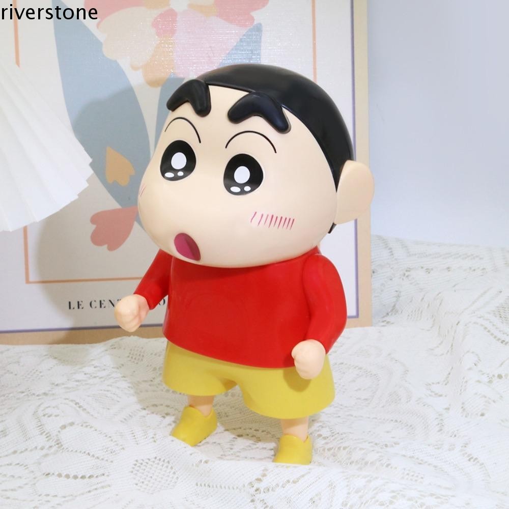 Riverstone กระปุกออมสินเครยอนชินจัง, โมเดลถังออมทรัพย์, กล่องเงินเครยอนชินจัง, ของตกแต่งกล่องเก็บของเครยอนชินจังสะสมขนาดใหญ่ของตกแต่งบ้าน