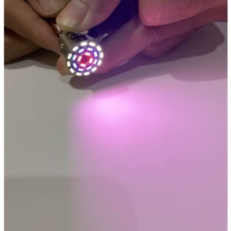 [ DELSER MOTOR ] FLAT FLOWER BRAKE STOP LIGHT 24 LED 3 COLORFUL 12V DC FLASHING UNIVERSAL 12 VOLT 12