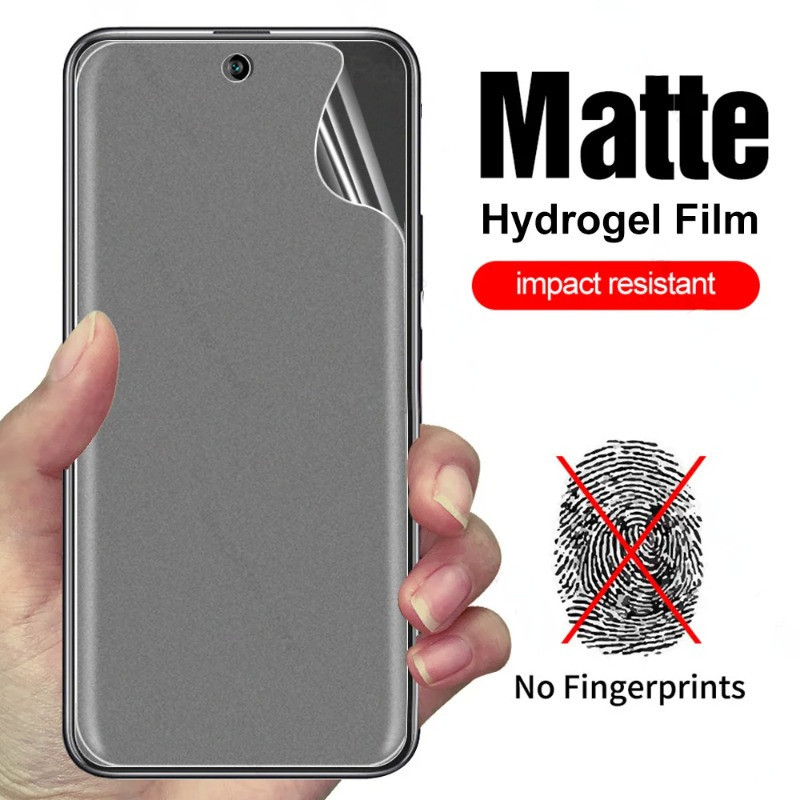 Matte Soft Hydrogel Film Xiaomi 14T 13T 12T 11T Pro Redmi Note 13 12s 11s 10s Pro Max 14C 13C 12C A3 Poco C65 F6 X6 M6 F5 X5 K70 Pro ไม่ใช่ 3 Frosted Screen Protector