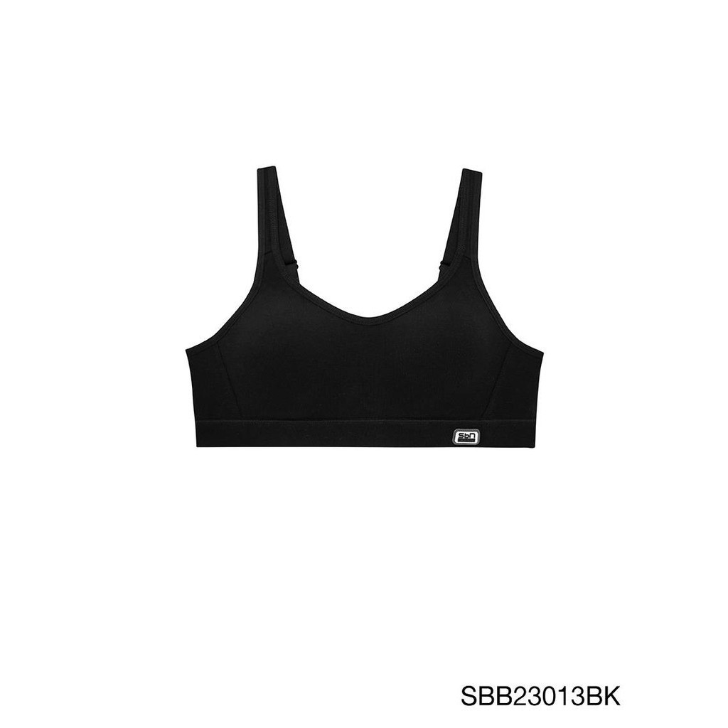 Sabina Sbn Sport Level 1 เสื้อชั้นใน ไร้โครง รหัส SBB23013BK - สีดำ