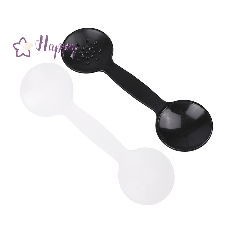 <Happybay> Double Eye Occluder แผ่นบล็อกพลาสติกมือถือ Optometry Tool สายตาลดราคา
