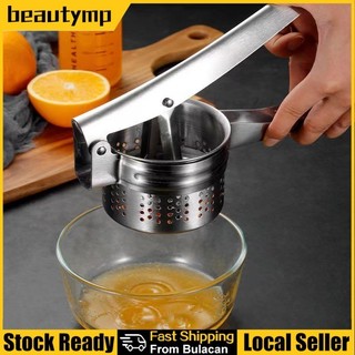 Stainless Steel Handy Fruit Manual Juicer Vegetable Lemon Squeezer Hand Pressure Potato Press
