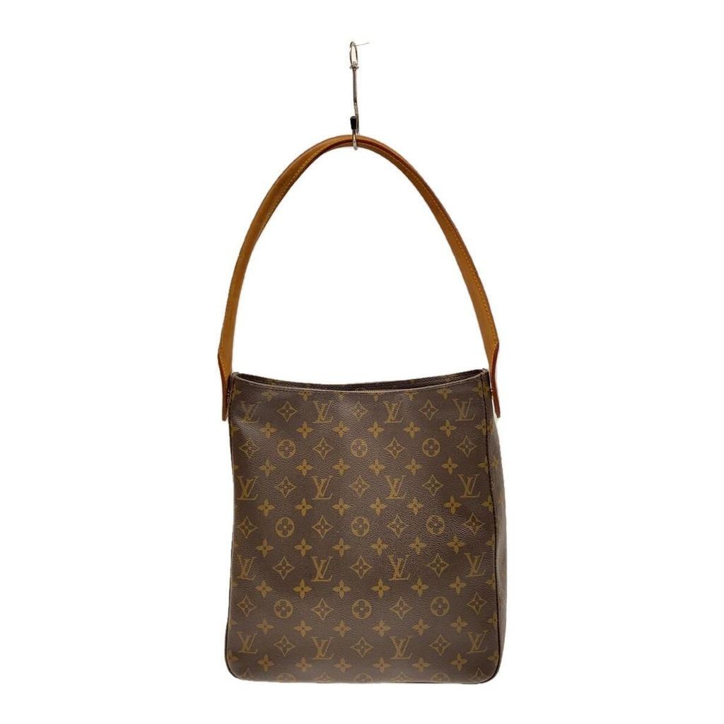 LOUIS VUITTON Tote Bag Monogram Looping GM Canvas Brown PVC Direct from Japan Secondhand 23442908535