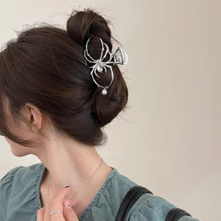 ยุโรปอเมริกันบุคลิกภาพแมงมุมใหญ่ไหลสไตล์ใหม่หวานเย็นสไตล์ที่หนีบผม