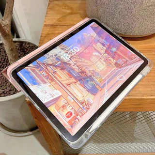 หลังใสเคสสำหรับซัมซุงSamsung Tab S6 lite A11+ A9+ S10 Lite S9 FE+/S9+/S10+/S7/S8พับได้หลายมุม