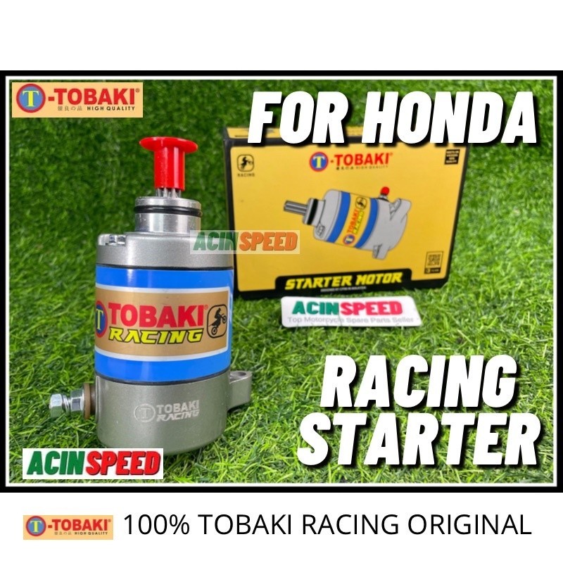 Tobaki Starter Motor Racing/ Honda RS150 Wave125 EX5 โบนัส Dream E/ Racing Starter มอเตอร์ Tobaki/ R