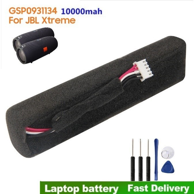 แบตเตอรี่ลำโพง JBL XTREME 10000mAh battery Speaker เเบตเตอรี่ GSP0931134 แบตเตอรี่สำหรับลำโพงบลูทูธ jbl xtreme Bluetooth