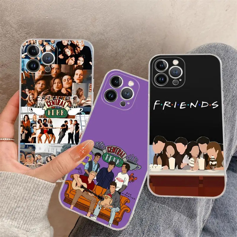 TK-1 Central Perk Coffee FriendsสําหรับiPhone 17,15 14 11 12 13 Mini Pro XS Max Cover 6 7 8 Plus X X