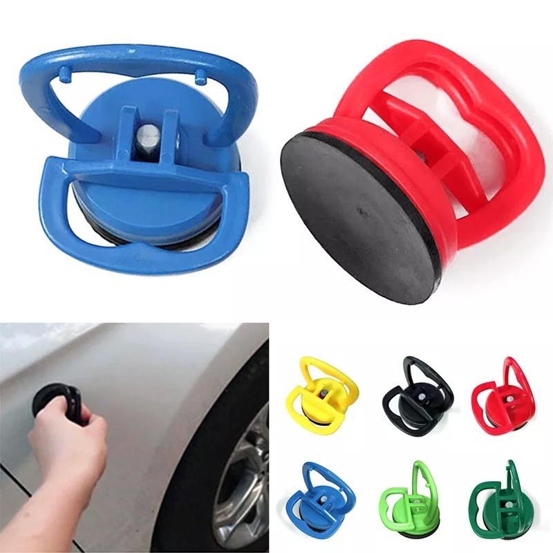 ดูดจอแบบหลายสี Mini CarDentRemoverPullerAutoBodyRemovalเครื่องมือรถดูดถ้วยที่แข็งแกร่งชุดซ่อมโลหะLifterล็อคที่มีประโยชน์