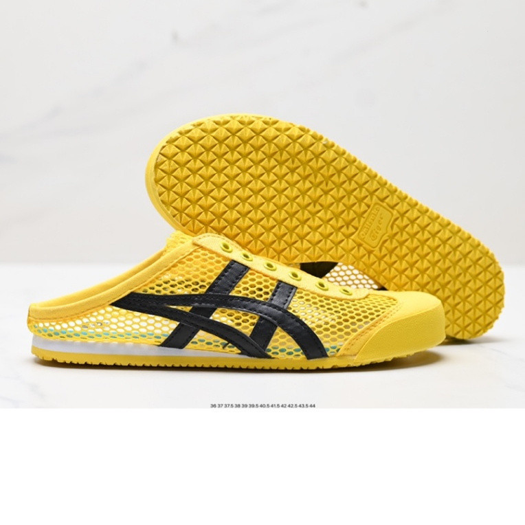 รองเท้าผ้าใบOnitsuka Tiger MEXICO66 Paraty Slip-On ASIger MEXICO66 Paraty Slip-On Logo On ASICS Onit