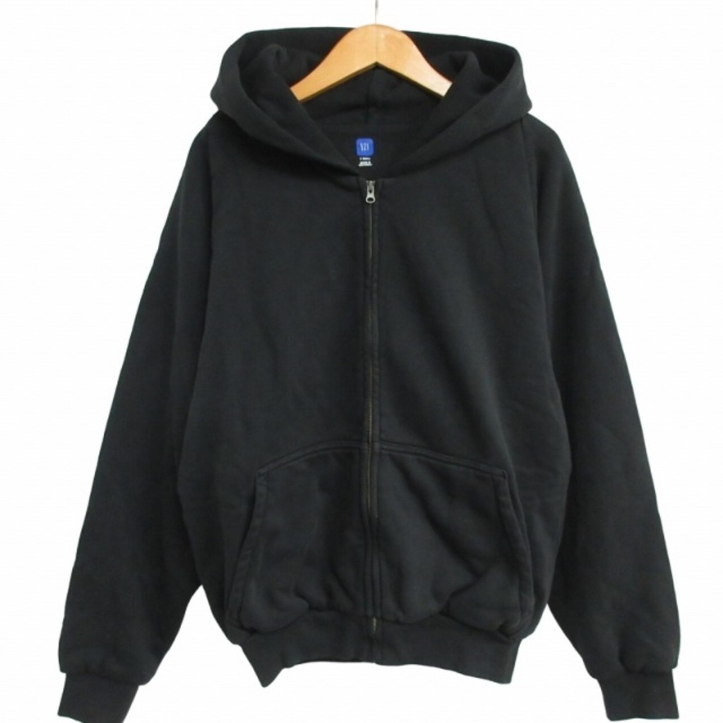 YEEZY×GAP Double Face Zip Up Hoodie Black XS Direct from Japan Secondhand  e58a0c68469f027970ae4c57c