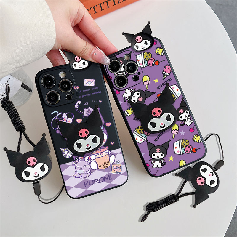 3D Cute Cartoon Kuromi สําหรับ OPPO Reno 10X Zoom 2 Z ค้นหา X2 X3 X5 X6 X7 Pro F11 F9 F7 F5 F1S R17 