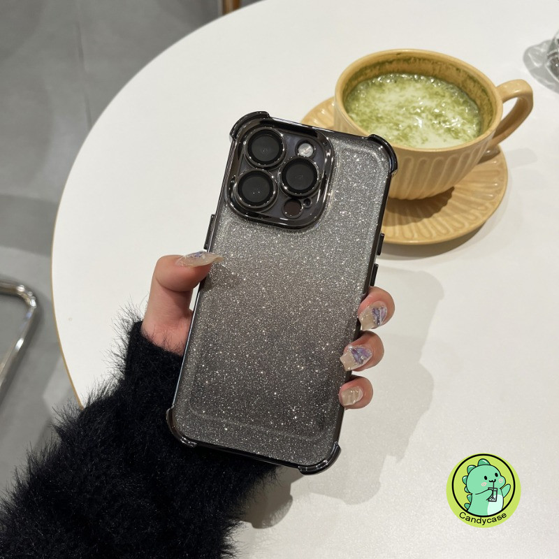 ปลอกแวววาวสําหรับredmi 13C 12C 12 10 10C 9 9A 9T K70 K60 K50 K40 Pro Ultra K70E K60EหรูหราปกหลังชุบGradientกันกระแทกAirกระเป๋าAnti-fall Soft TPUเคสโทรศัพท์