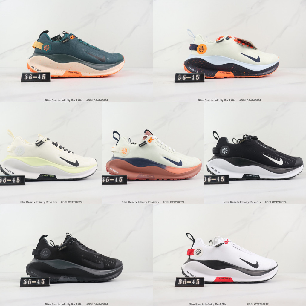 ZOOM React Infinity Rn 4 GTX รองเท้ากีฬาสไตล์วิ่งมาราธอน