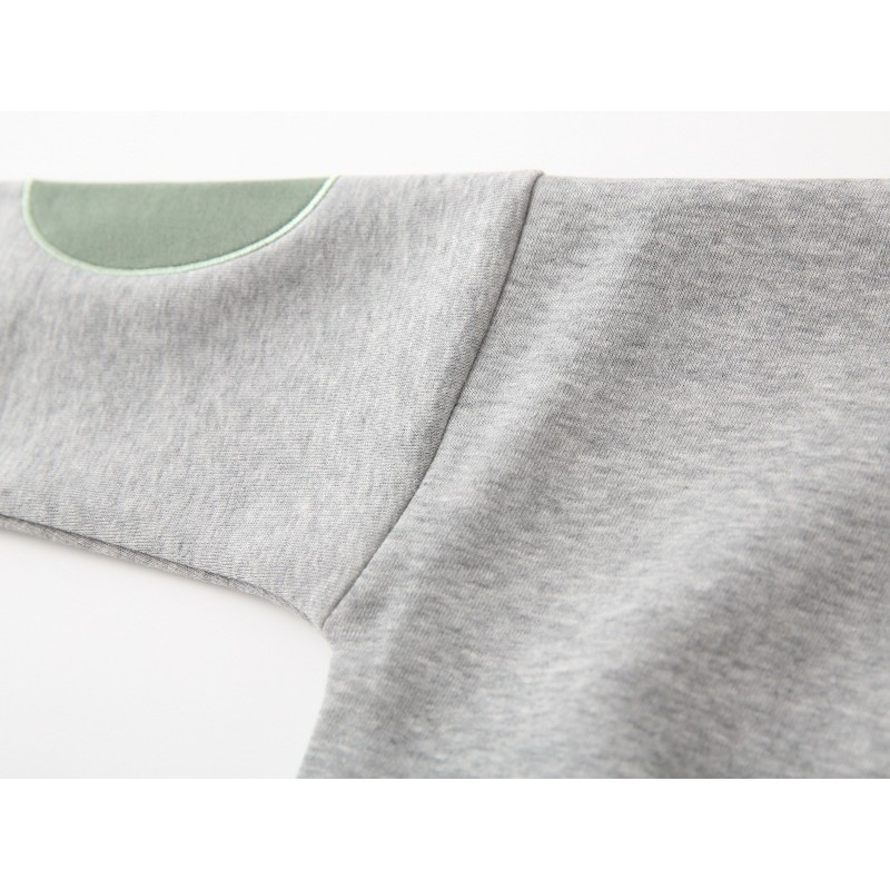 เสื้อสเวตเตอร์เด็กผู้ชายฤดูใบไม้ร่วงสไตล์ใหม่เด็กลําลองแขนยาวเสื้อคอกลมเด็กชายเวอร์ชั่นเกาหลี Baby Wide-Shou - รูปที่ 6